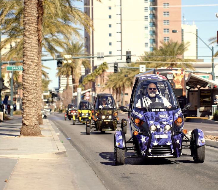 Las Vegas Strip Self-Drive Tour - Why an open-air EVR-Car makes the Strip feel different