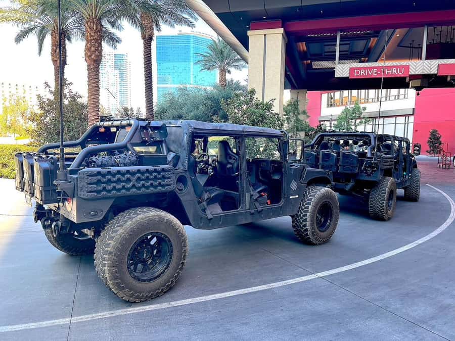 Las Vegas Strip Sightseeing Tour in a Military Hummer - Sphere Photo Stop: A Quick Look at the Latest Vegas Statement