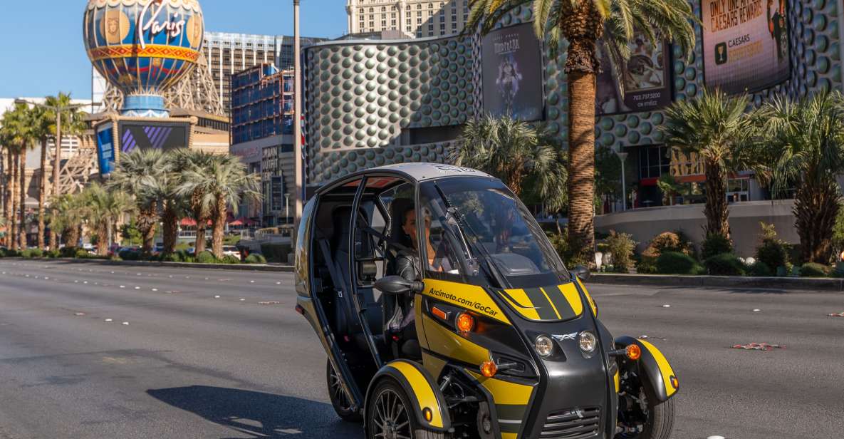 Las Vegas: Talking GoCar Las Vegas Strip Tour - Tips for smooth driving, hearing the guide, and timing right