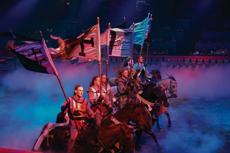 Las Vegas: Tournament of Kings Show at Excalibur - The Horse-Riding Closeness: Why It Works (and When It Doesn’t)