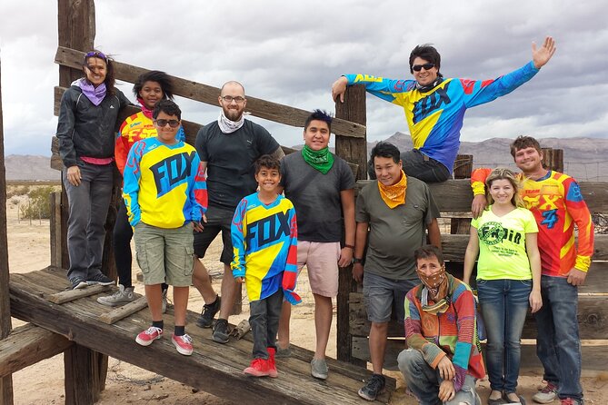 Las Vegas UTV Tour - Route and Stops: Pioneer Saloon and Seven Magic Mountains