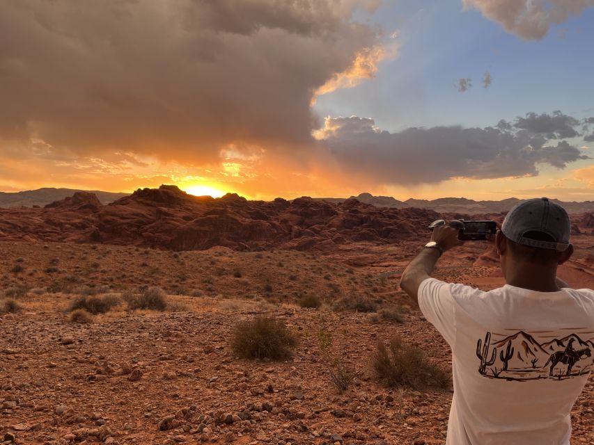 Las Vegas: Valley of Fire Sunset Tour with Hotel Transfers - Valley of Fire Sunset Timing: Early Afternoon Pickup, Then Rainbow Vista