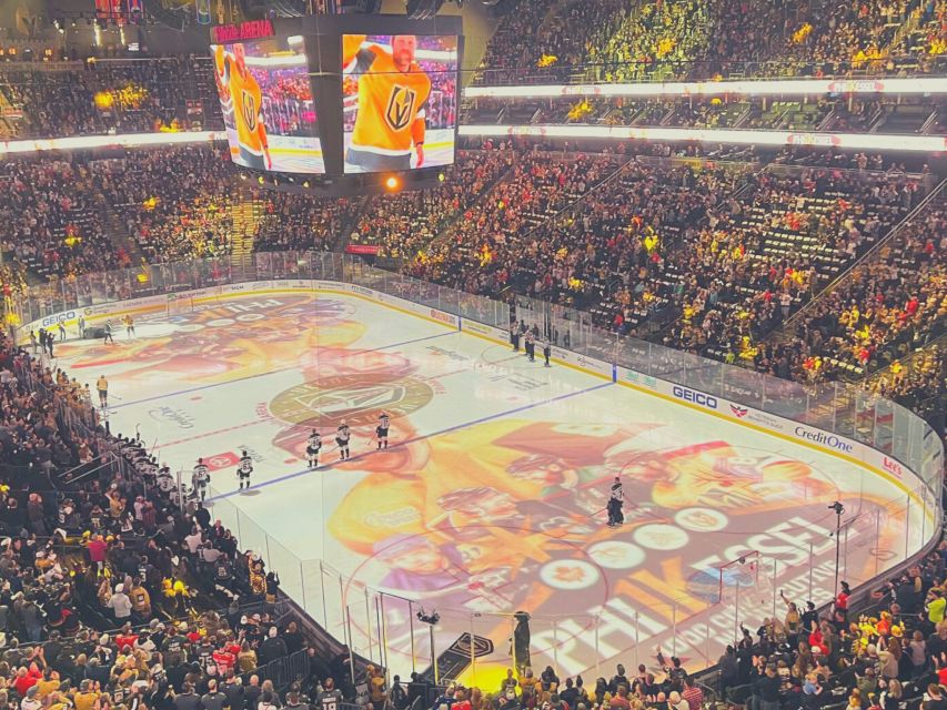 Las Vegas: Vegas Golden Knights Ice Hockey Game Ticket - A realistic game-night timeline you can plan around