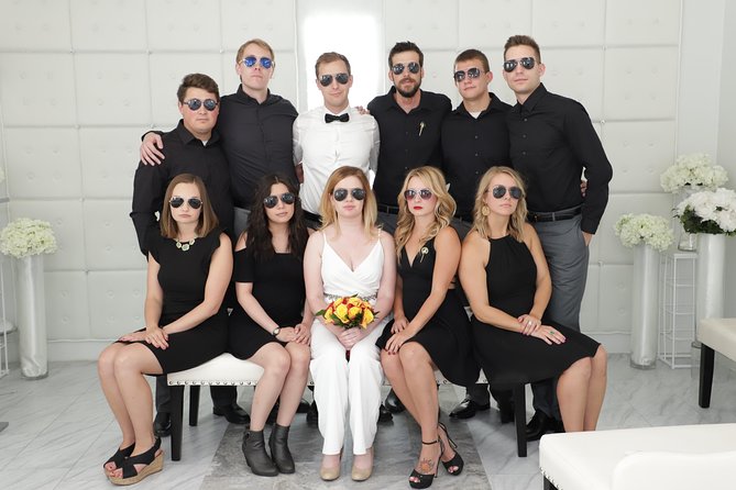 Las Vegas Wedding at Paradise Wedding Chapel - Guests, Seating, and Group Size: Plan Around Package Limits