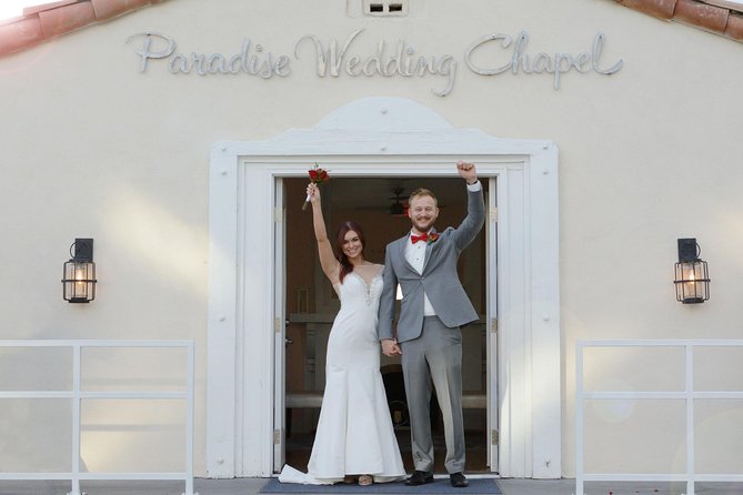 Las Vegas Wedding at Paradise Wedding Chapel - Your Ceremony Space: Chapel or Gazebo, Traditional Walk, Optional Bridal Suite