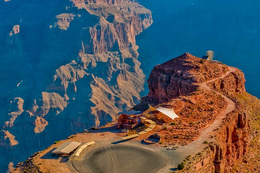 Las Vegas: West Grand Canyon Helicopter Ticket with Transfer - Native American Village Visit: Dwellings and Performances