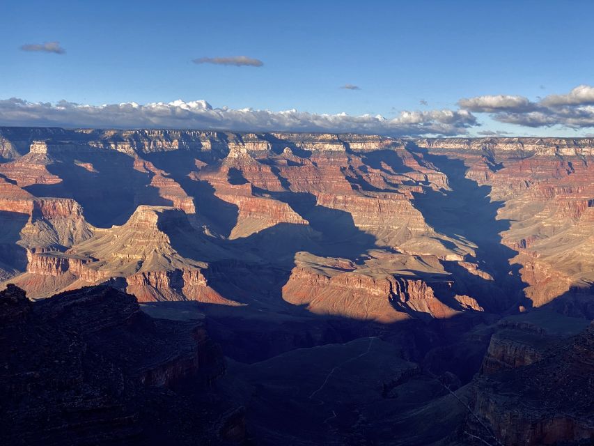 Las Vegas/Williams/Tusayan/Grand Canyon: One-Way Shuttle - The Ride Timeline: What the Blocks of Time Feel Like
