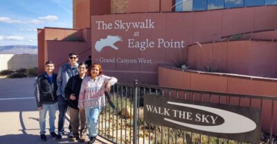 Las Vegas:Grand Canyon West Tour, Ranch Lunch, Skywalk Entry - Eagle Point: the Eagle rock, the village, and the Skywalk option
