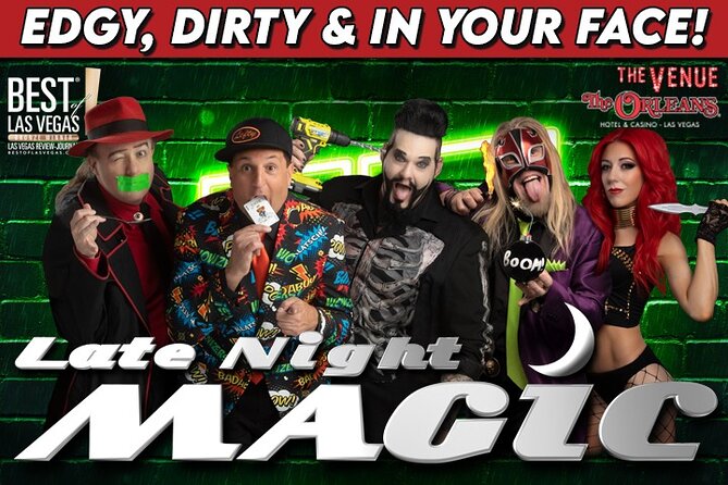 Late Night Magic at The Orleans Las Vegas - Key things to know before you buy
