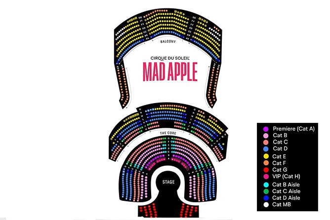 Mad Apple by Cirque du Soleil® VIP Social Experience - Mad Apple VIP at New York-New York: what you’re really buying