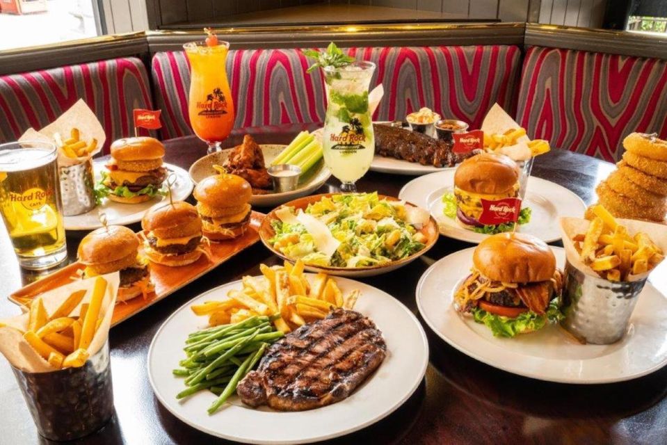 Meal at Hard Rock Las Vegas on the Las Vegas Strip - Key things to know before you go