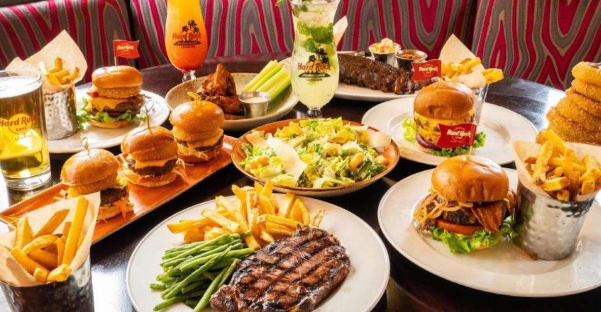 Meal at Hard Rock Las Vegas on the Las Vegas Strip - Acoustic Rock vs Electric Rock: pick your 2-course or 3-course plan