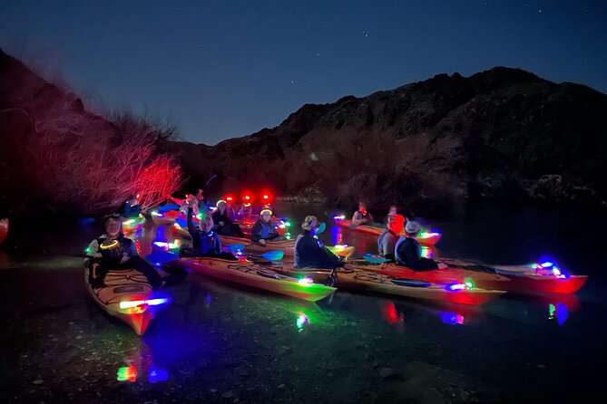 Moonlight Kayak Tour—Sunset Paddle, Neon Lights & Shuttle Option - Moonlight Kayaking on the Colorado: What This Tour Is Really Like