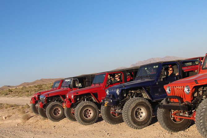 Nellis Desert Exploration Jeep Tour Off Road You Drive We Guide - Sand, Gravel, Ravines, and Rock Obstacles: What Your Drive Will Actually Feel Like