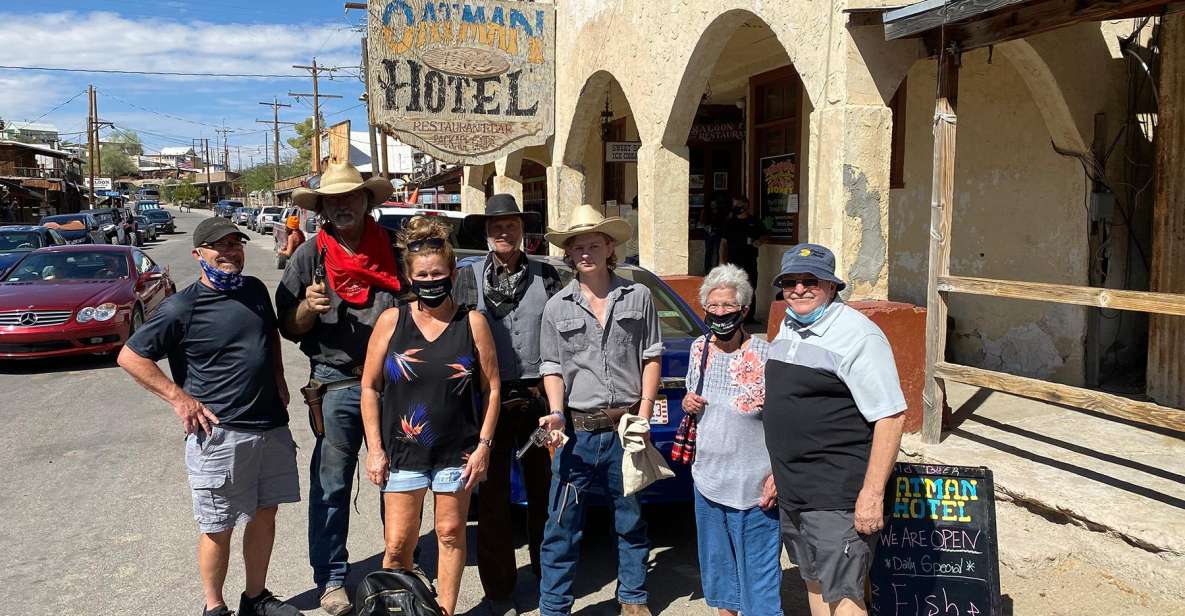 Oatman Mining Village: Burros/Route 66 Scenic Mountain Tour - Pickup options: where the van starts and why it’s convenient