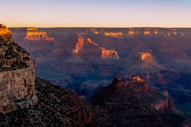 Private Grand Canyon National Park South Rim Day Tour from Las Vegas - The South Rim stops: Mather Point and Bright Angel without guesswork
