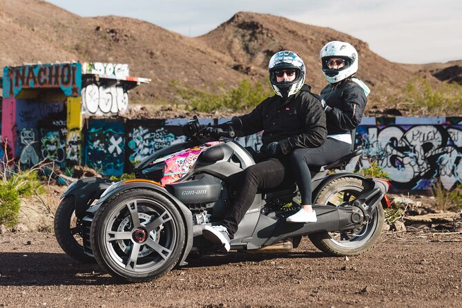 Private Guided Red Rock Canyon Tour for Couples on a CanAm Trike - A Private Trike Tour Is a Great Fit for Couples in Vegas