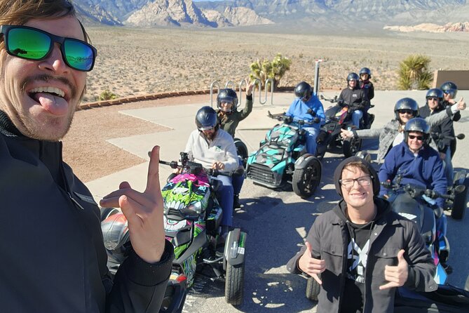 Private Guided Red Rock Tour On A CanAm Trike - Entering Red Rock Canyon on a Private Can-Am Trike