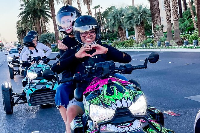 Private Guided Red Rock Tour On A CanAm Trike - Blue Diamond: a 1-hour stop that actually breaks the ride