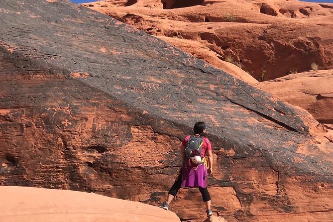 Private Valley of Fire Hiking Tour from Las Vegas - White Domes Trail: the 1.1-mile moderate hike with slot-canyon style views