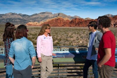 Red Rock Canyon from Las Vegas - Red Rock Canyon Visitor Center: exhibits, Mojave Max, and a useful reset