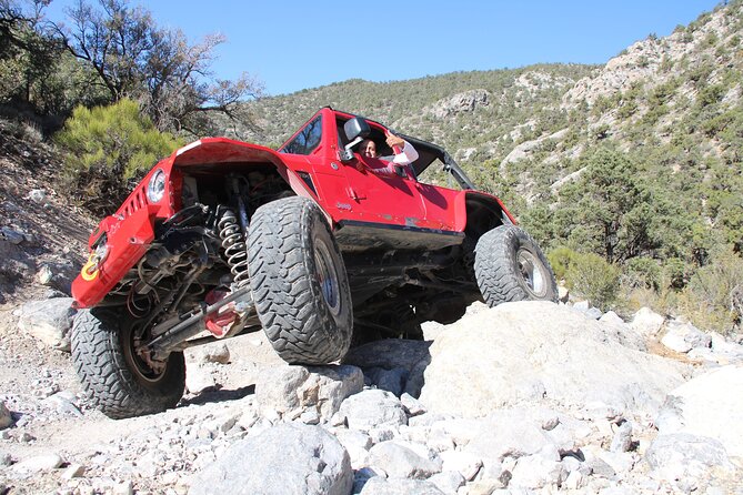 Red Rock Canyon Half Day Jeep Tour Offroad Adventure - Rocky Gap Trail switchbacks: climbing to about 6,500 ft