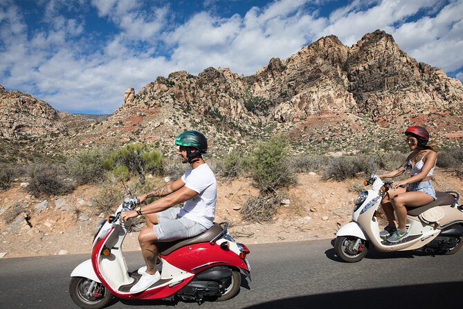 Red Rock Canyon Scooter Tour from Las Vegas - The ride itself: a 13-mile one-way loop at 25 mph