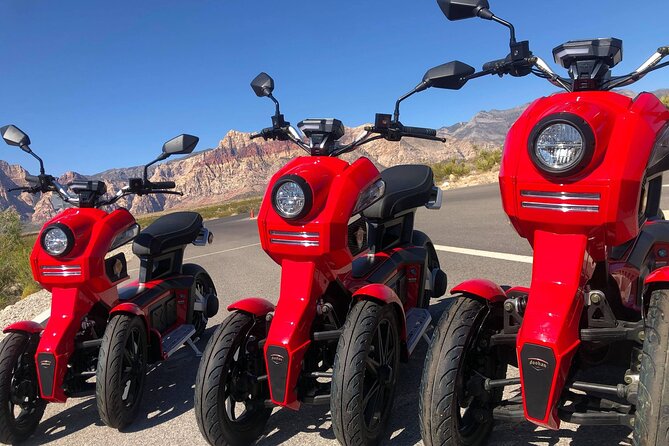 Red Rock Canyon Tour by Electric Scooter - Hotel pickup at 9:00 AM, then straight into Red Rock Canyon