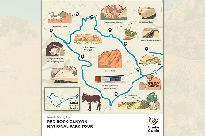 Red Rock Canyon Tour Self-Guided Drive Experience - Price and logistics: what $10.39 per group really means