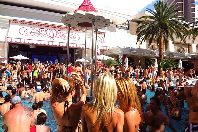 Rockstar Pool Party Crawl w/ VIP Entry & Party Bus Ride - Weather and Scheduling Changes: Vegas Rules Apply