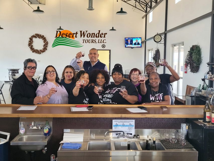 Scenic Desert Wine, Distillery Tastings/Brewery/RT66 & Lunch - Little Old Wine Drinkers Vineyard: High-Desert Wine With Mountain Views