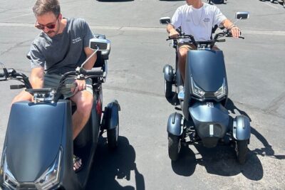 Scooter Tour of the Las Vegas Strip - Getting Started at the Meeting Point (and How the Night Stays Easy)