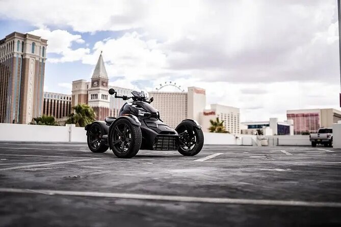 Self-Guided Las Vegas Trike tour on a CanAm Trike - Entering The Can-Am Ryker: what you’ll be doing on day one