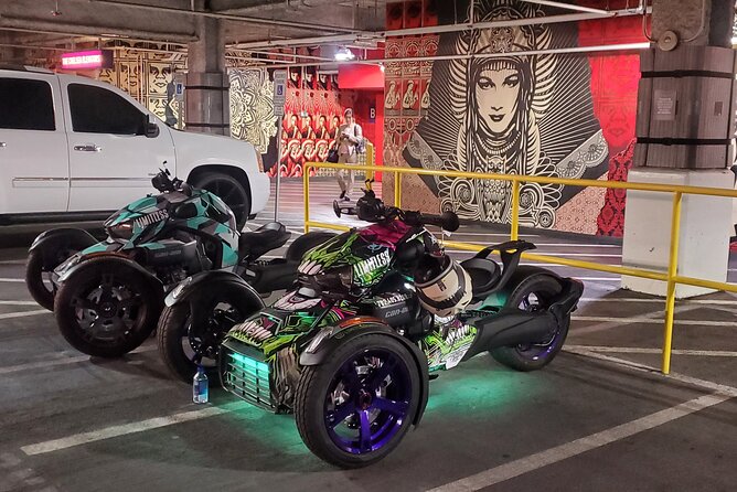 Self-Guided Las Vegas Trike tour on a CanAm Trike - The bike setup: comfort, tech, and what “easy” actually means