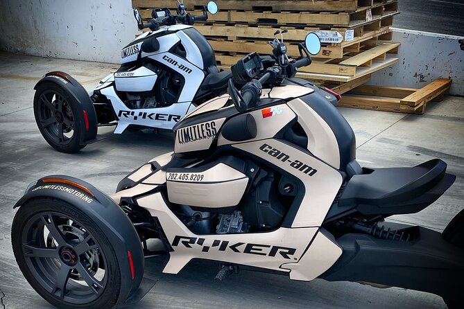 Self-Guided Las Vegas Trike tour on a CanAm Trike - Safety reality check: what to be sure of before you roll