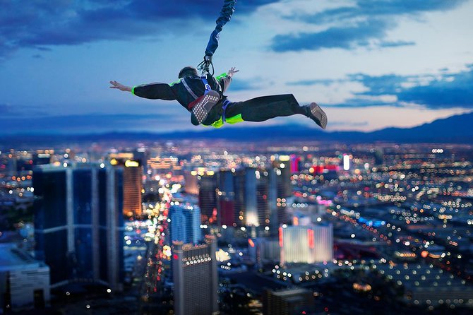 SkyJump Las Vegas at The STRAT Hotel and Casino - Entering The STRAT: where SkyJump starts on the Strip