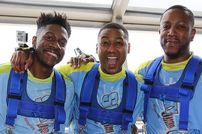 SkyJump Las Vegas at The STRAT Hotel and Casino - SkyJump itself: 800+ feet up, controlled drop, and what it feels like