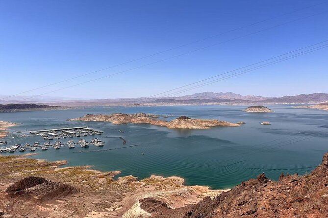 Small Group Max 12 Hoover Dam, 7 Magic Mt. Half Day Express Tour - Hemenway Park: lake views plus a chance at big horn sheep