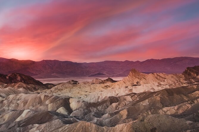 Small Group One Day Tour Death Valley National Park and Rhyolite Ghost Town - Artist’s Drive: rainbow tones from volcanic minerals