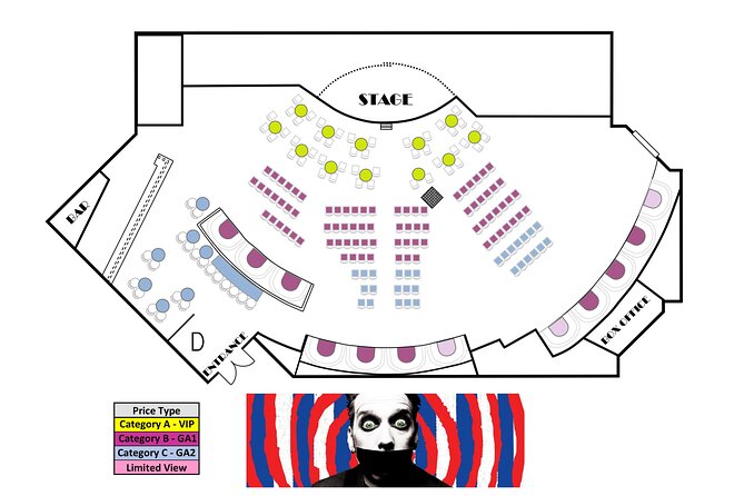 Tape Face at MGM Grand Hotel and Casino - What you’re really buying: ticket categories and souvenir value