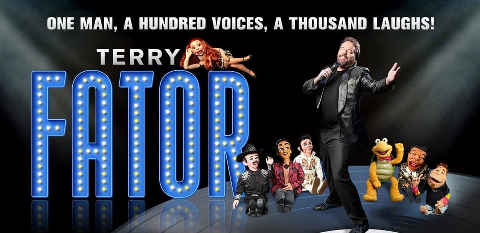 Terry Fator: One Man, a Hundred Voices, a Thousand Laughs! - Included ticket only: budgeting for the full night