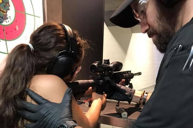 The Gamers Shooting Experience in Las Vegas - The Gun Lineup: KP9, MP5, M4, Glock 17, and the Round Counts