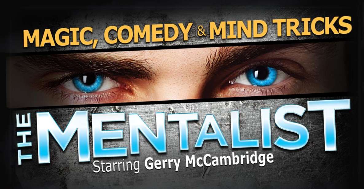 The Mentalist Tickets: Las Vegas - The 75-minute flow: comedy, magic, and mind reading