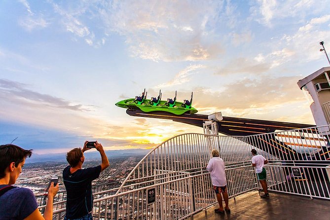 The STRAT Tower Unlimited Ride Pass Ticket - Stop 2: X-Scream—109 stories of “wait, we’re really doing this”