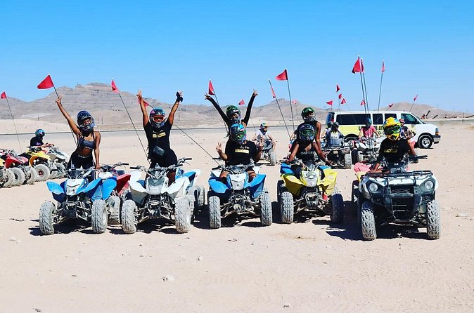 Thrilling 1 Hour ATV Excursion at Nellis Sand Dunes in Las Vegas - Safety briefing and gear: how first-timers get supported