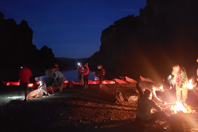 Twilight Black Canyon Kayak Tour with Bonfire Experience - Campfire dinner under the stars: s’mores, hot dogs, and toast-on-a-stick fun