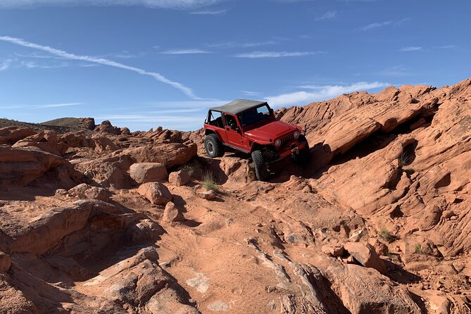 Valley Of Fire Best Off Road Jeep Tour with Lunch - 7:30am pickup at 3575 W Naples Dr (and why it matters)