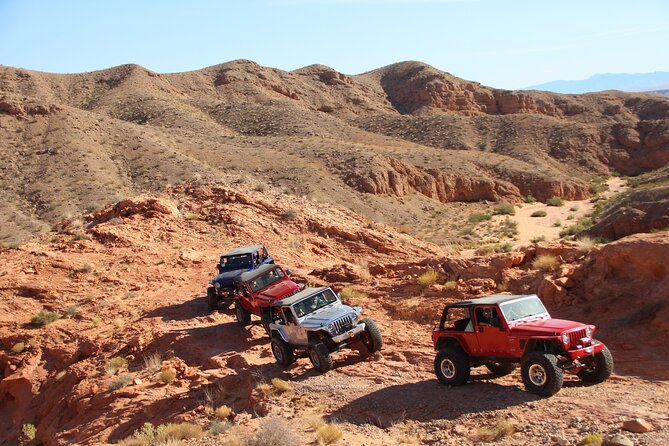 Valley Of Fire Best Off Road Jeep Tour with Lunch - Overton and Loganale Trails: what the off-roading actually feels like