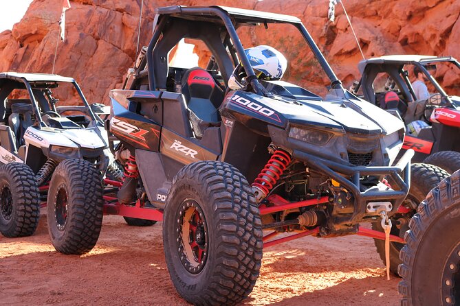 Valley of Fire Single Seater UTV Tour - Choosing your machine: Kodiak 450, KFX 700, and Polaris Sportsman 450