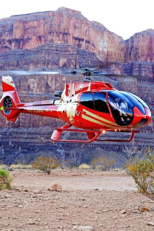 Vegas: Grand Canyon Airplane, Helicopter and Boat Tour - Helicopter descent: 4,000 feet down to the Colorado River area